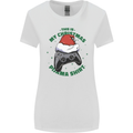 Christmas Gamer Pyjama Video Game Joypad Xmas Womens Wider Cut T-Shirt White