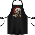 Christmas Golden Labrador Xmas Hat Dog Cotton Apron 100% Organic Black