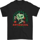 Christmas Hater Bah Humbug Antisocial Xmas Mens T-Shirt 100% Cotton Black