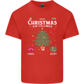 Christmas Is Calling Funny Xmas Phone Mens Cotton T-Shirt Tee Top Red