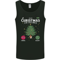 Christmas Is Calling Funny Xmas Phone Mens Vest Tank Top Black