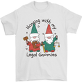 Christmas Legal Gnomes Funny Law Solicitor Mens T-Shirt 100% Cotton White