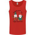 Christmas Legal Gnomes Funny Law Solicitor Mens Vest Tank Top Red