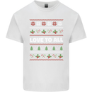 Christmas Love to All Xmas Peace Hippy Mens Cotton T-Shirt Tee Top White