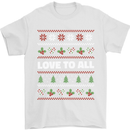 Christmas Love to All Xmas Peace Hippy Mens T-Shirt 100% Cotton White