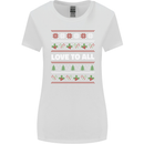 Christmas Love to All Xmas Peace Hippy Womens Wider Cut T-Shirt White