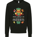 Christmas Nutcracker Presents Funny Xmas Mens Sweatshirt Jumper Black