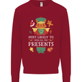Christmas Nutcracker Presents Funny Xmas Mens Sweatshirt Jumper Red