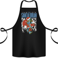 Christmas Parody Santalorian Funny Xmas Cotton Apron 100% Organic Black