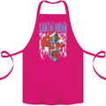 Christmas Parody Santalorian Funny Xmas Cotton Apron 100% Organic Pink