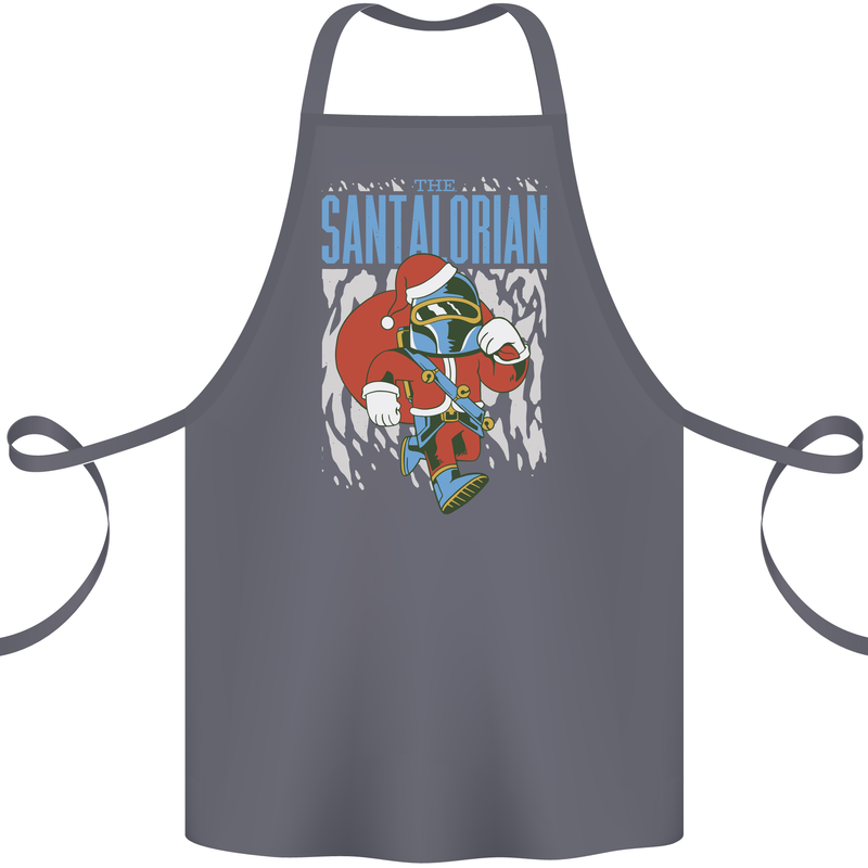 Christmas Parody Santalorian Funny Xmas Cotton Apron 100% Organic Steel