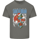 Christmas Parody Santalorian Funny Xmas Kids T-Shirt Childrens Charcoal