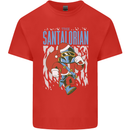 Christmas Parody Santalorian Funny Xmas Kids T-Shirt Childrens Red
