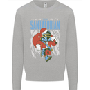 Christmas Parody Santalorian Funny Xmas Mens Sweatshirt Jumper Sports Grey