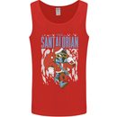 Christmas Parody Santalorian Funny Xmas Mens Vest Tank Top Red