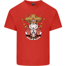 Christmas Praying Santa Christian Christianity God Mens Cotton T-Shirt Tee Top Red