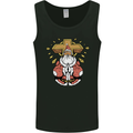Christmas Praying Santa Christian Christianity God Mens Vest Tank Top Black