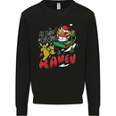 Christmas Ramen Funny Xmas Food Kids Sweatshirt Jumper Black