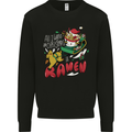 Christmas Ramen Funny Xmas Food Mens Sweatshirt Jumper Black