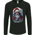 Christmas Samurai Shogun MMA Warrior Mens Long Sleeve T-Shirt Black