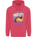 Christmas Santa Claus Needs a Break Xmas Childrens Kids Hoodie Heliconia