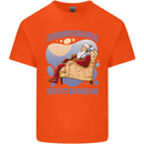 Christmas Santa Claus Needs a Break Xmas Kids T-Shirt Childrens Orange