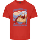 Christmas Santa Claus Needs a Break Xmas Kids T-Shirt Childrens Red