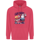 Christmas Santa Naughty List Funny Xmas Childrens Kids Hoodie Heliconia