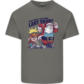 Christmas Santa Naughty List Funny Xmas Kids T-Shirt Childrens Charcoal