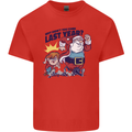 Christmas Santa Naughty List Funny Xmas Kids T-Shirt Childrens Red