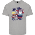 Christmas Santa Naughty List Funny Xmas Mens Cotton T-Shirt Tee Top Sports Grey