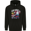 Christmas Santa Naughty List Xmas Funny Childrens Kids Hoodie Black