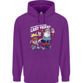 Christmas Santa Naughty List Xmas Funny Childrens Kids Hoodie Purple