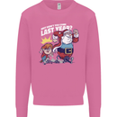 Christmas Santa Naughty List Xmas Funny Mens Sweatshirt Jumper Azalea