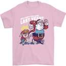 Christmas Santa Naughty List Xmas Funny Mens T-Shirt 100% Cotton Light Pink