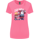 Christmas Santa Naughty List Xmas Funny Womens Wider Cut T-Shirt Azalea