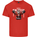 Christmas Santa Snatch Xmas Gym Training Kids T-Shirt Childrens Red