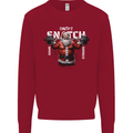 Christmas Santa Snatch Xmas Gym Training Mens Sweatshirt Jumper Red