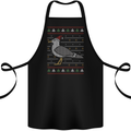 Christmas Seagull Xmas Pigeon Cotton Apron 100% Organic Black