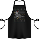 Christmas Seagull Xmas Pigeon Cotton Apron 100% Organic Black