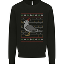 Christmas Seagull Xmas Pigeon Mens Sweatshirt Jumper Black