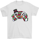 Christmas Snow Video Game Controller Joypad Xmas Mens T-Shirt 100% Cotton White
