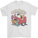 Christmas Stoned Santa Funny Weed Bong Mens T-Shirt 100% Cotton White