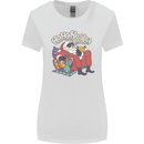 Christmas Stoned Santa Funny Weed Bong Womens Wider Cut T-Shirt White