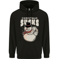 Christmas Sucks Bah Humbug Snowman Xmas Childrens Kids Hoodie Black