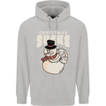 Christmas Sucks Bah Humbug Snowman Xmas Childrens Kids Hoodie Sports Grey