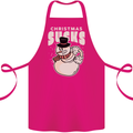 Christmas Sucks Bah Humbug Snowman Xmas Cotton Apron 100% Organic Pink