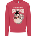 Christmas Sucks Bah Humbug Snowman Xmas Kids Sweatshirt Jumper Heliconia