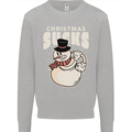 Christmas Sucks Bah Humbug Snowman Xmas Kids Sweatshirt Jumper Sports Grey