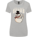 Christmas Sucks Bah Humbug Snowman Xmas Womens Wider Cut T-Shirt Sports Grey